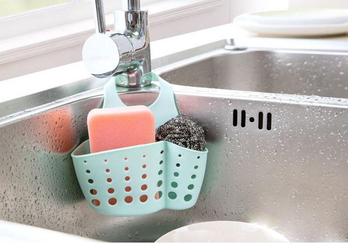 [HCM]Rổ Treo Bồn Rửa Chén ( màu ngẫu nhiên)