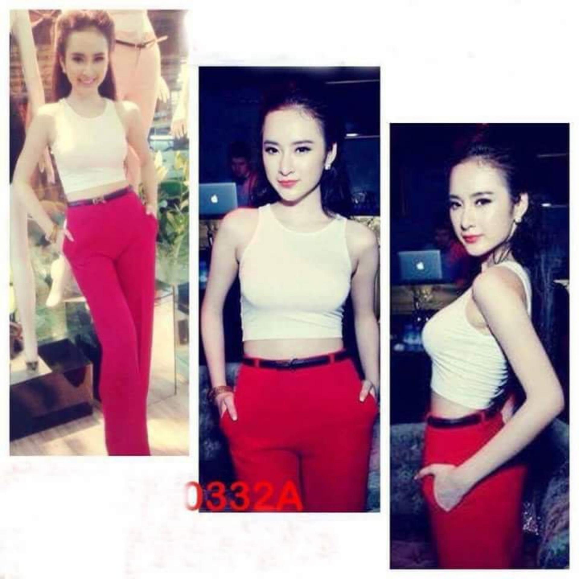 Sét áo croptop và quân dài sexy 