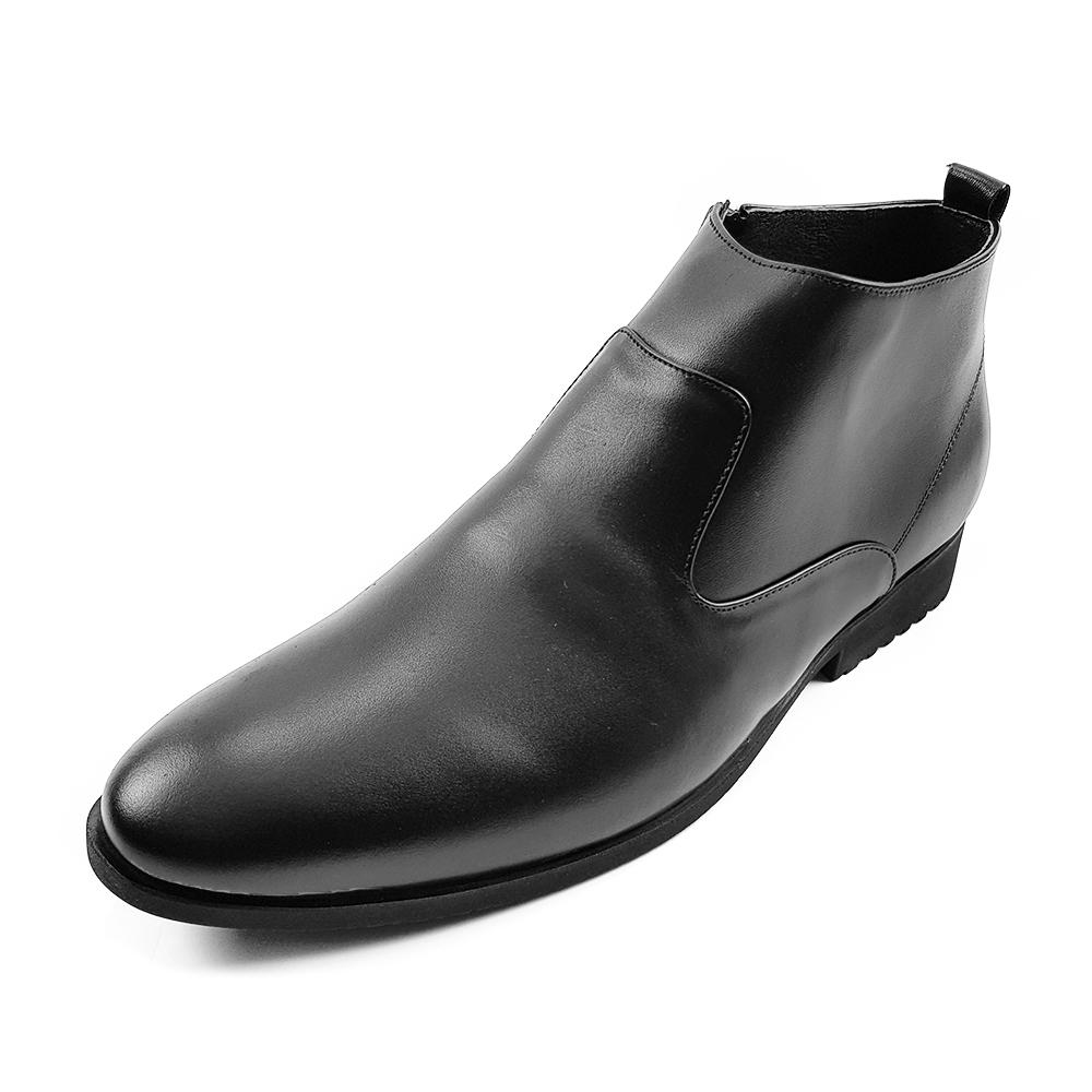 Chelsea Boot Nam Giày Boot Nam Cổ Lửng Da Bò Ensado CL0713 (Đen - Nâu)