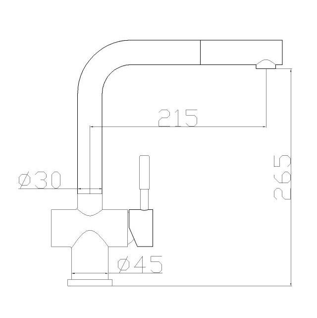 Vòi rửa bát cao cấp Hàn Quốc nóng lạnh Ranox  RN2289