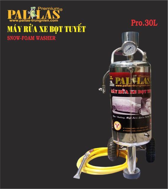 Máy rửa xe bọt tuyết Pallas 30L