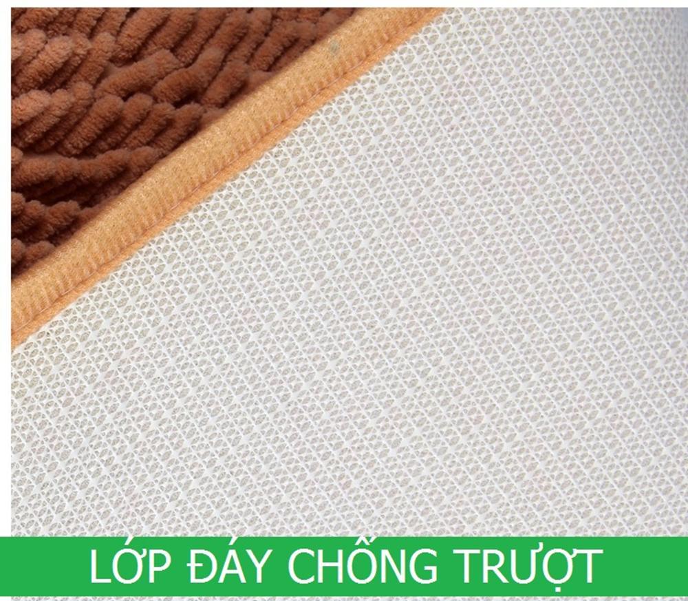 Thảm vải san hô siêu thấm nước  48 x 30cm  - MS