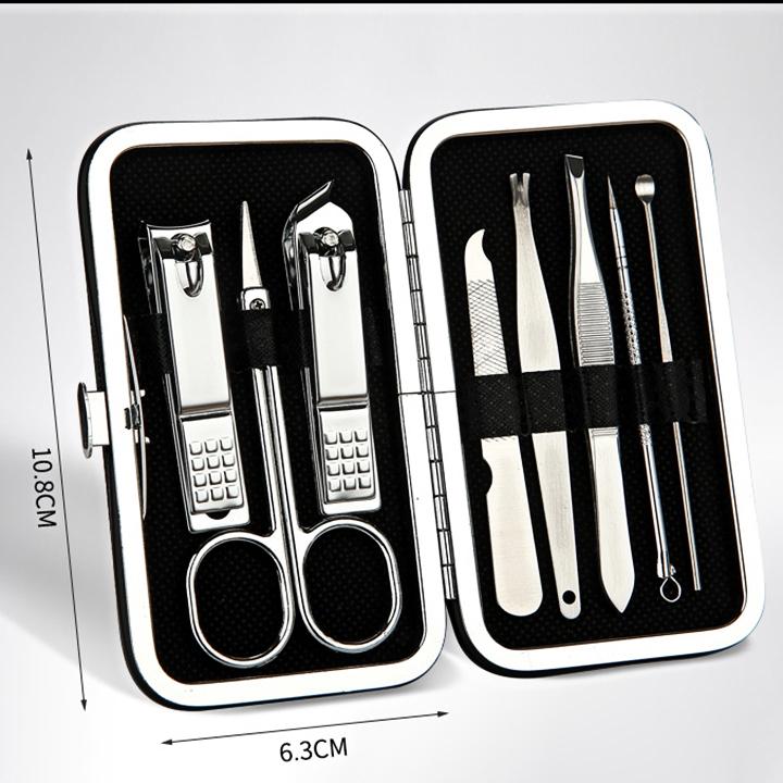 Bộ dụng cụ chăm sóc móng +  tai + da bỏ túi #02