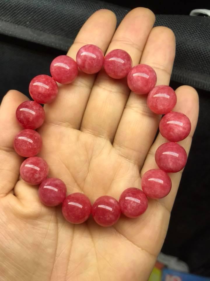 Vòng tay ruby hồng ngọc 12ly