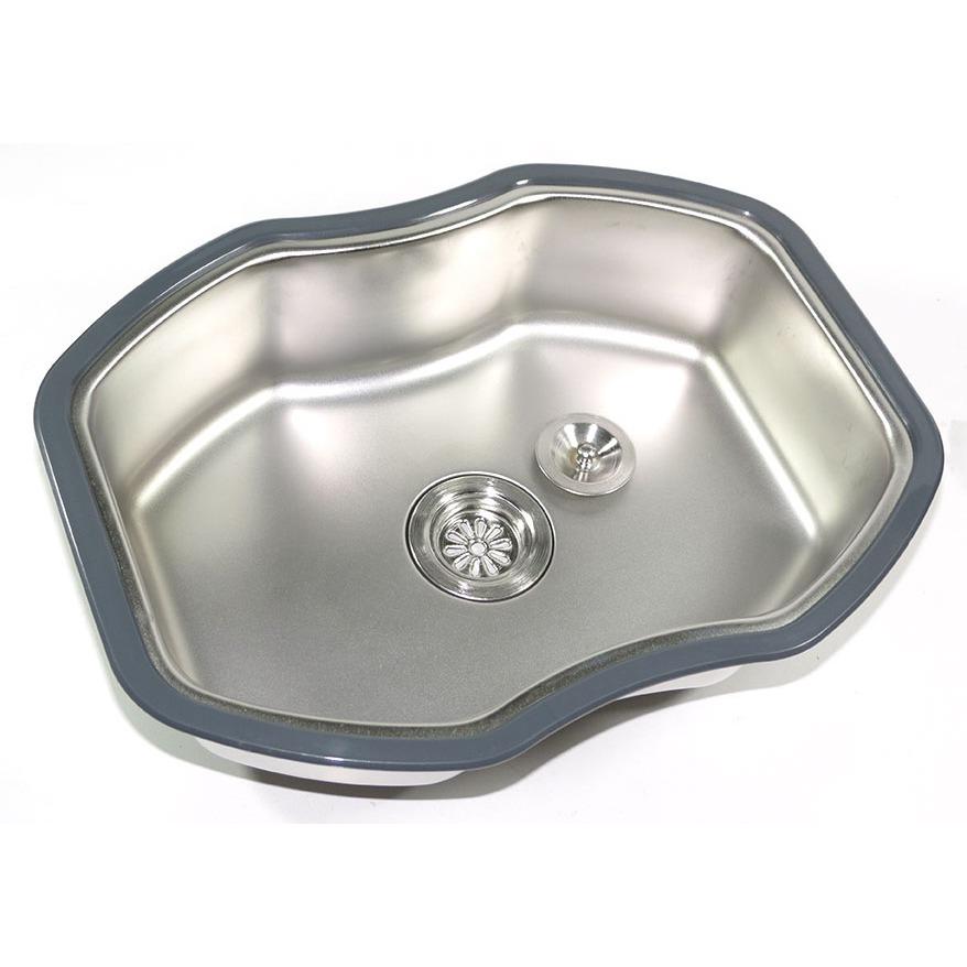 Rổ gác chậu Inox Eurolife EL-R7 (Trắng bạc)