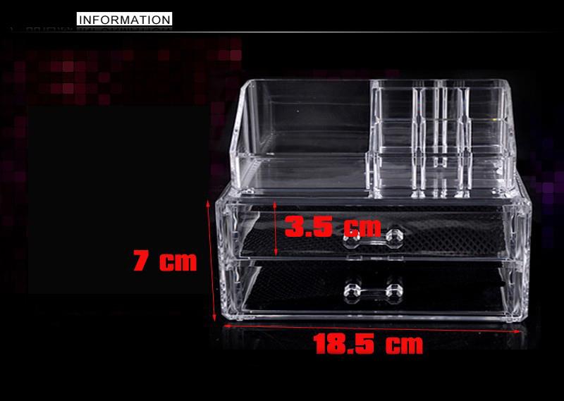 Hộp đựng dụng cụ trang điểm 3 tầng
