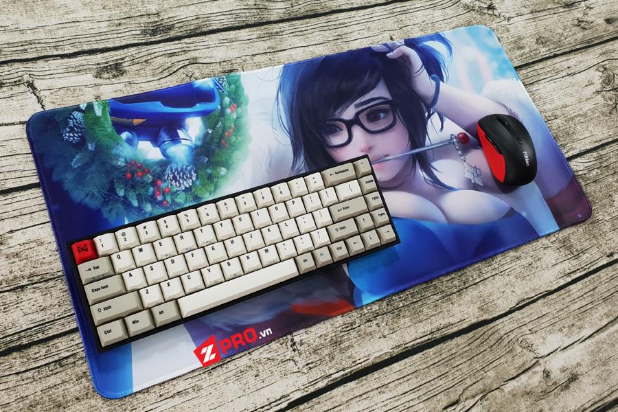 Lót chuột Overwatch Mei 60x30 1437