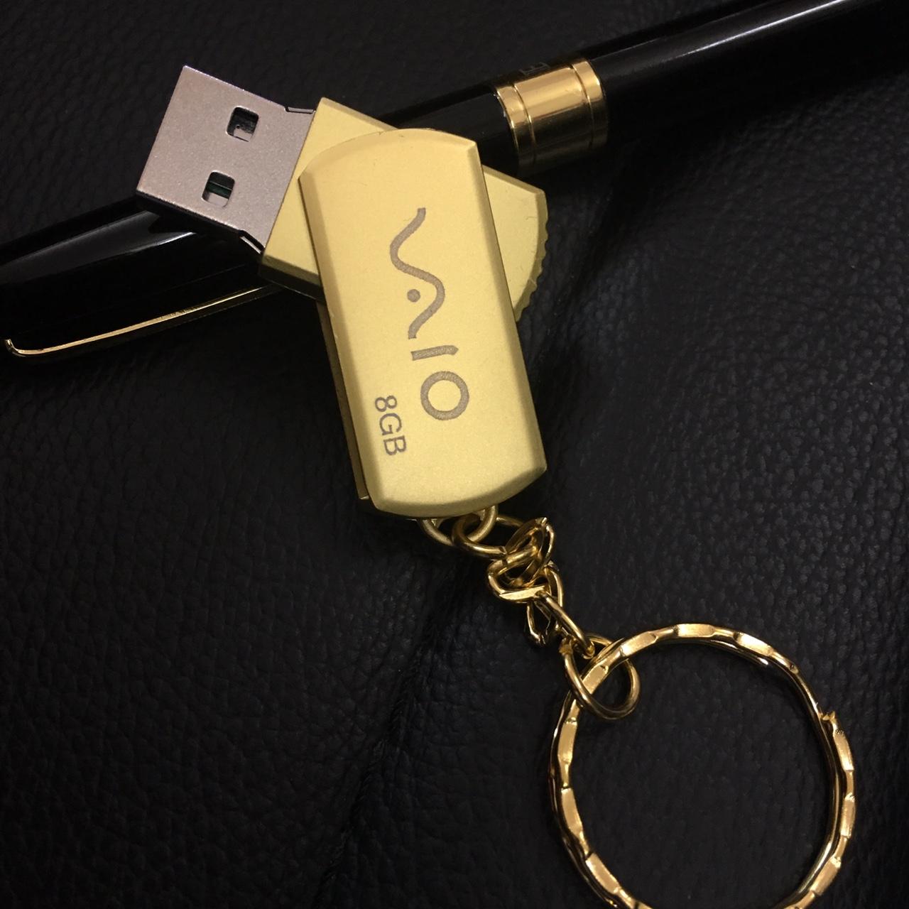 [HCM]Usb Sony Vaio màu vàng 8Gb hộp thiết