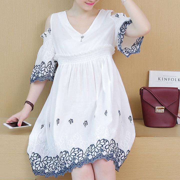 Đầm bầu công sở