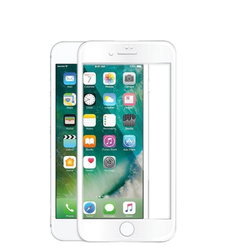Kính cường lực iPhone 6 Plus / 6S Plus Trắng (Full Màn, Full Keo)