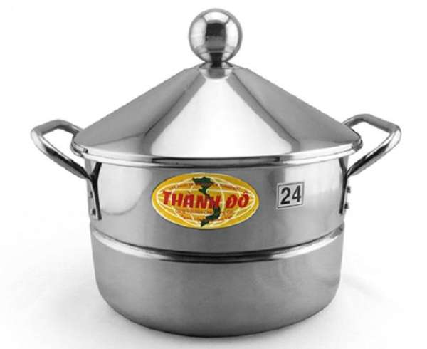 Nồi Làm Bánh Cuốn Đa Đăng Thành Đô Size 36cm Thay Thế Xửng Hấp, Nồi Inox, Nồi Inox Nấu Xôi, Nồi Inox Luộc Gà, Bộ Nồi Inox Nấu Canh