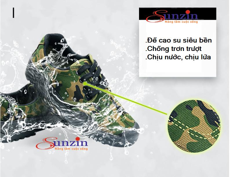 Giày đi phượt dành cho cả nam và nữ, chất liệu rằn ri (size 35-45)