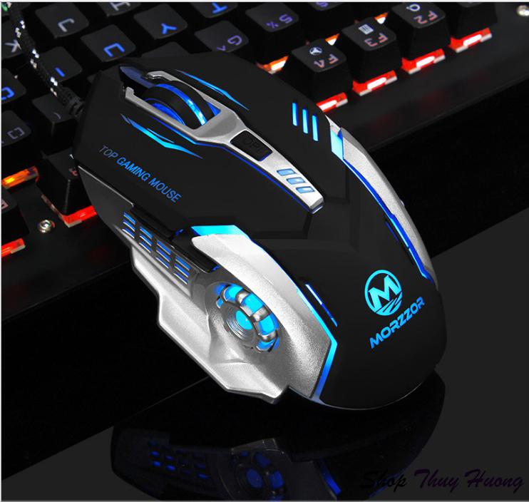 Chuột cho game thủ, chuột cao cấp, chuột chơi liên minh, chuột máy tính, chuột chuyên game - Chuột chơi game cực đỉnh MZ-17, thiết kế đèn Led đẹp mắt, sản phẩm không thể thiếu cho bất kỳ game thủ nào