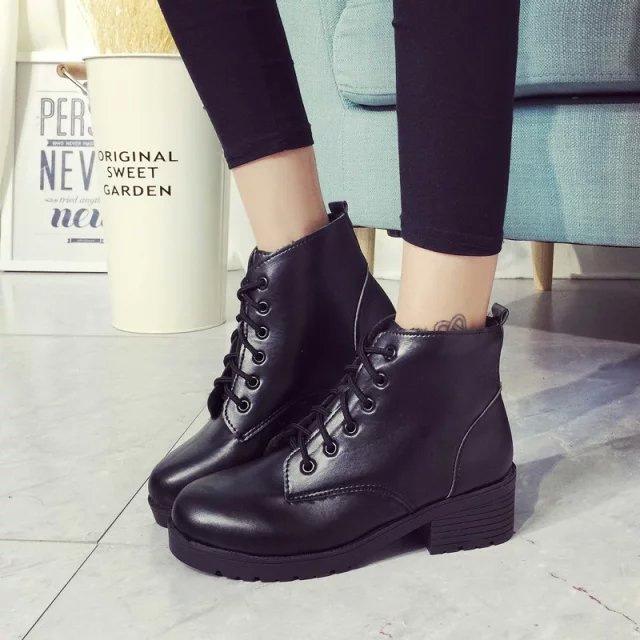 Boot nữ cao cổ đế 5cm SSV1709-GCG05