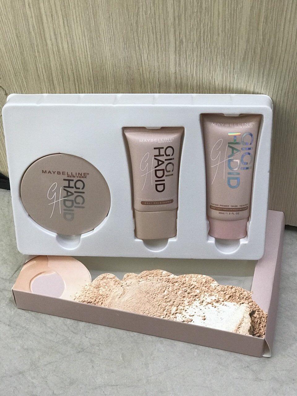 Set Kem BB và Phấn Nền Siêu Mịn Maybelline