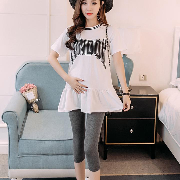 Quần legging bầu lửng