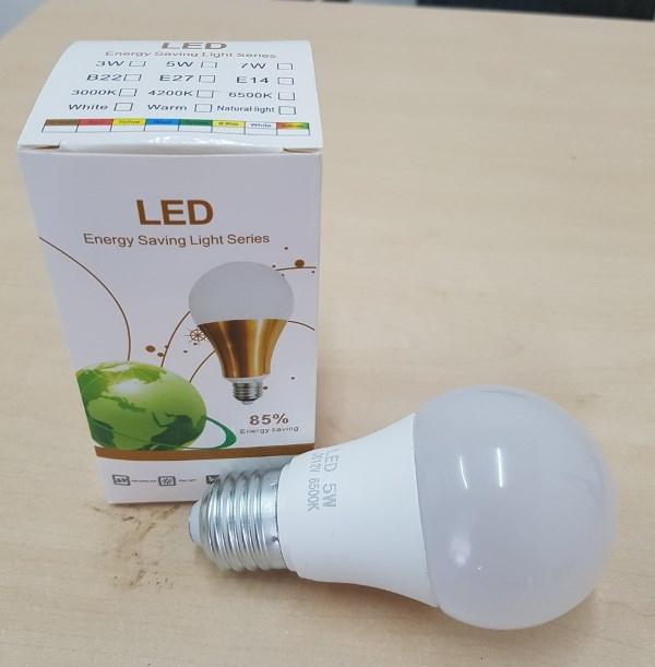 [HCM]Bộ 2 bóng đèn LED 12V 5W vỏ nhựa