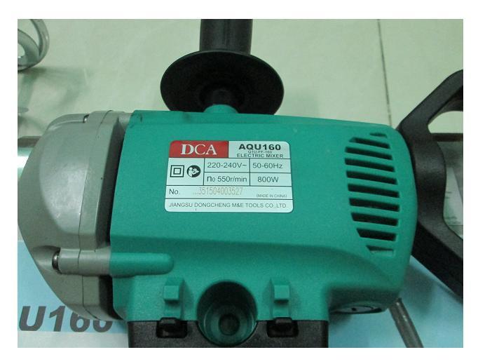 Máy trộn sơn 800W DCA AQU160    (Xanh)