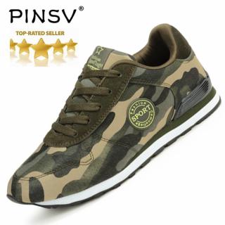 Giày thể thao PINSV dành cho nữ Giày thể thao Giày đế thấp thông thường (Xanh lá cây) thumbnail