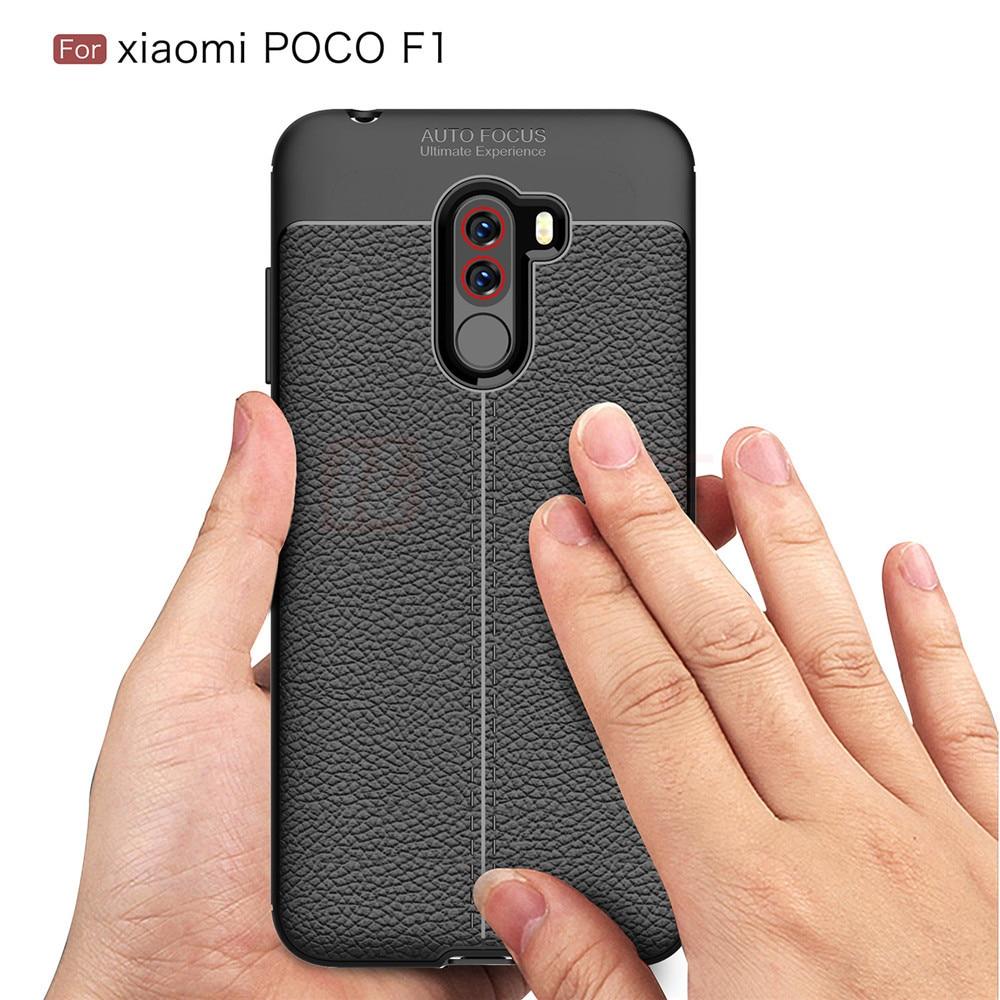 Ốp lưng silicon Auto Focus cho Xiaomi PocoPhone F1