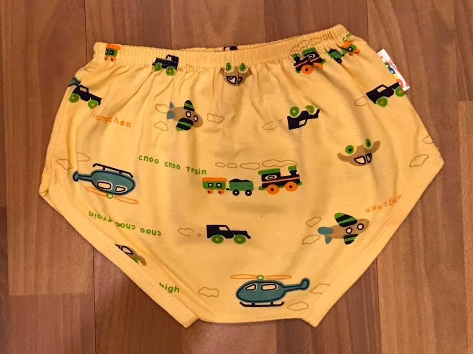 Bộ 5 Quần Chip Hoạt Hình 100% cotton cho bé
