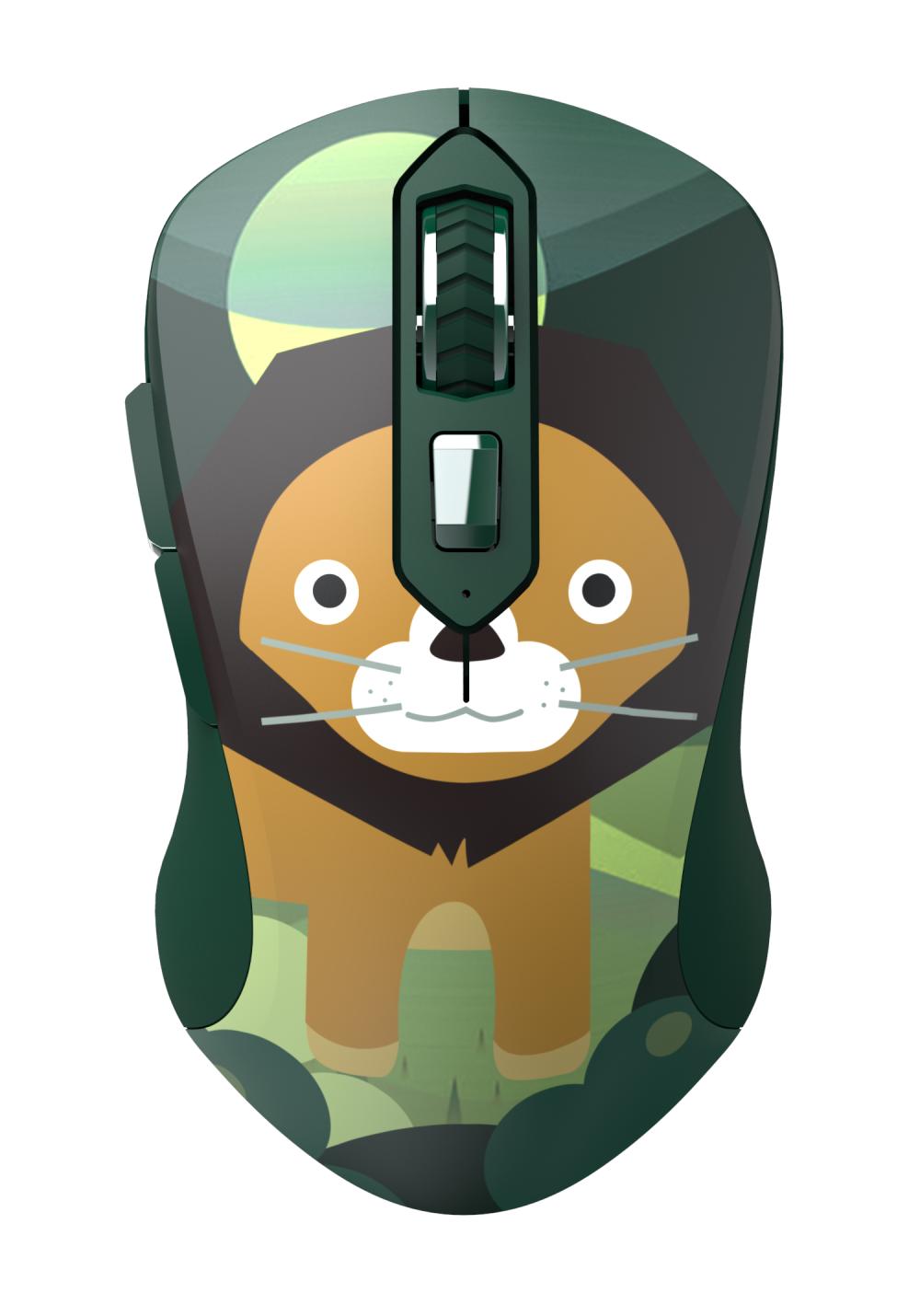 Chuột không dây DAREU LM115G Multi-Color Lion