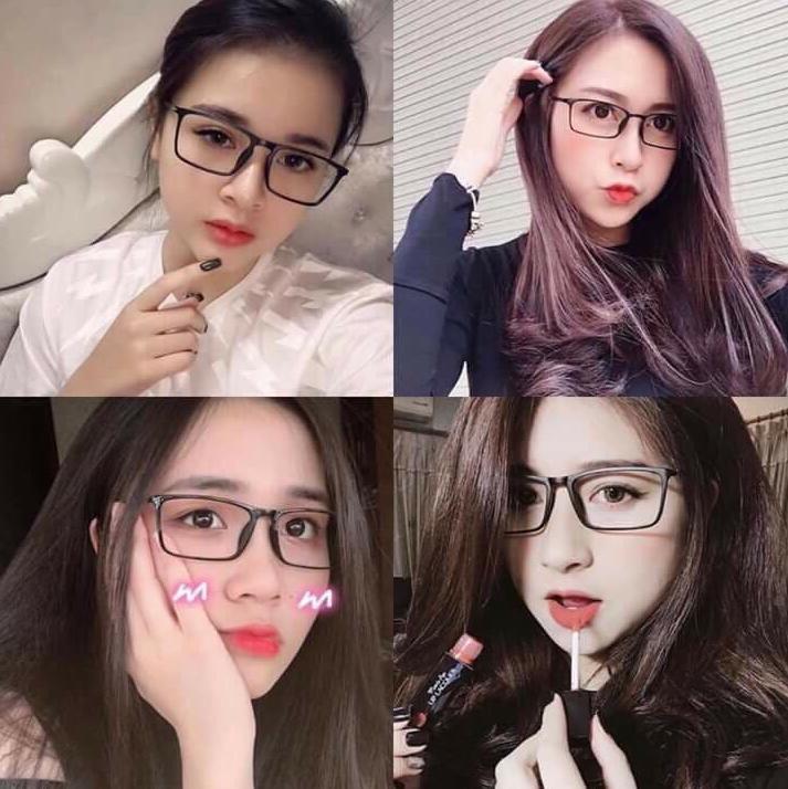 [HCM]Kính thời trang ngố gọng dẻo tuyệt đẹp