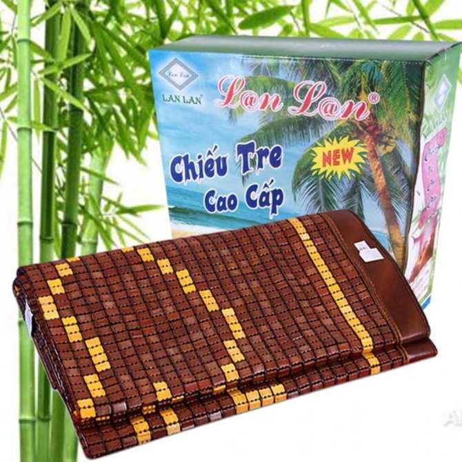 Chiếu trúc cao cấp Lan Lan 1m2 x 2m mắt đen hạt nhỏ