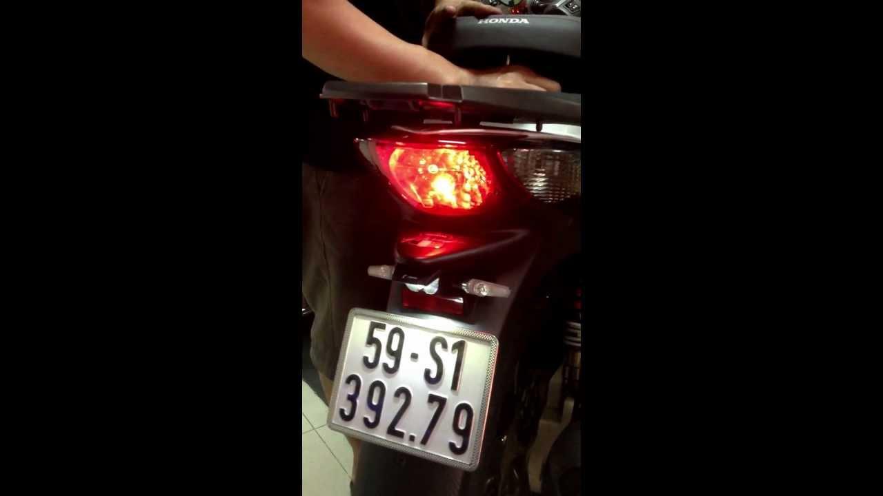 Led Stop F1 nhấp nháy đỏ