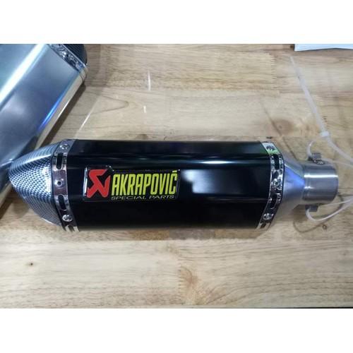 Pô Akrapovic lục giác chưa bao gồm cổ .