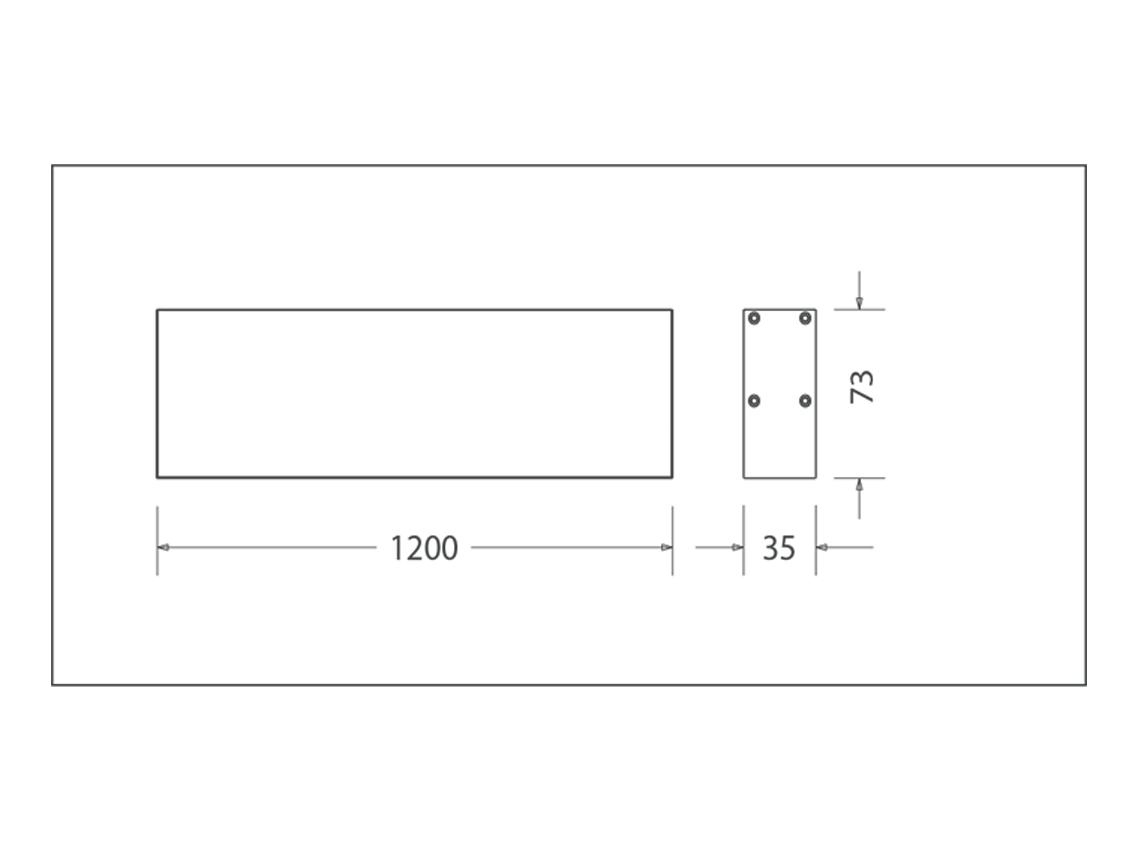 Đèn LED Thanh Treo (2400x55x75) MLL404-048WS658LB6/MLL404-048WS408LB6/MLL404-048WS278LB6