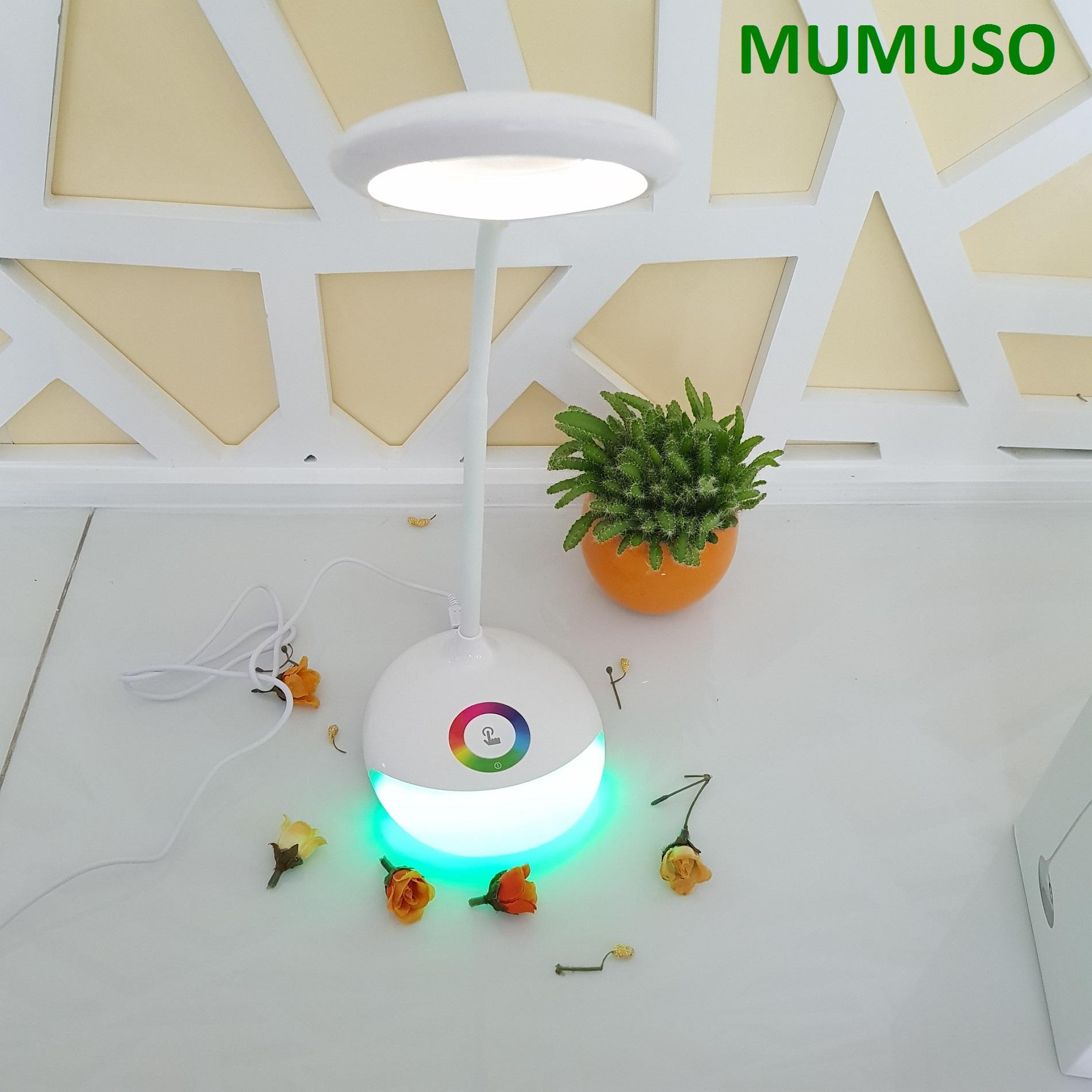 Đèn học led chống cận thị để bàn MUMUSO cao cấp (cảm ứng )