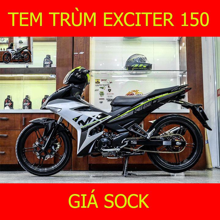 Tem Trùm Xe Exciter 150 Đẹp