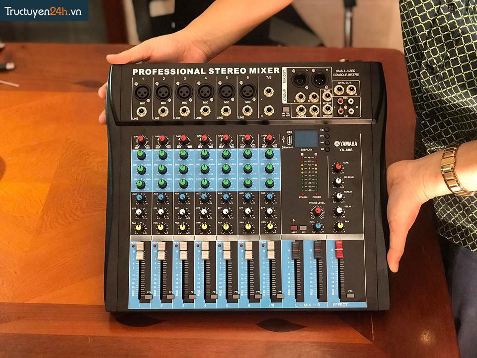 Mixer Yamaha Bluetooth 8 line YA-80S