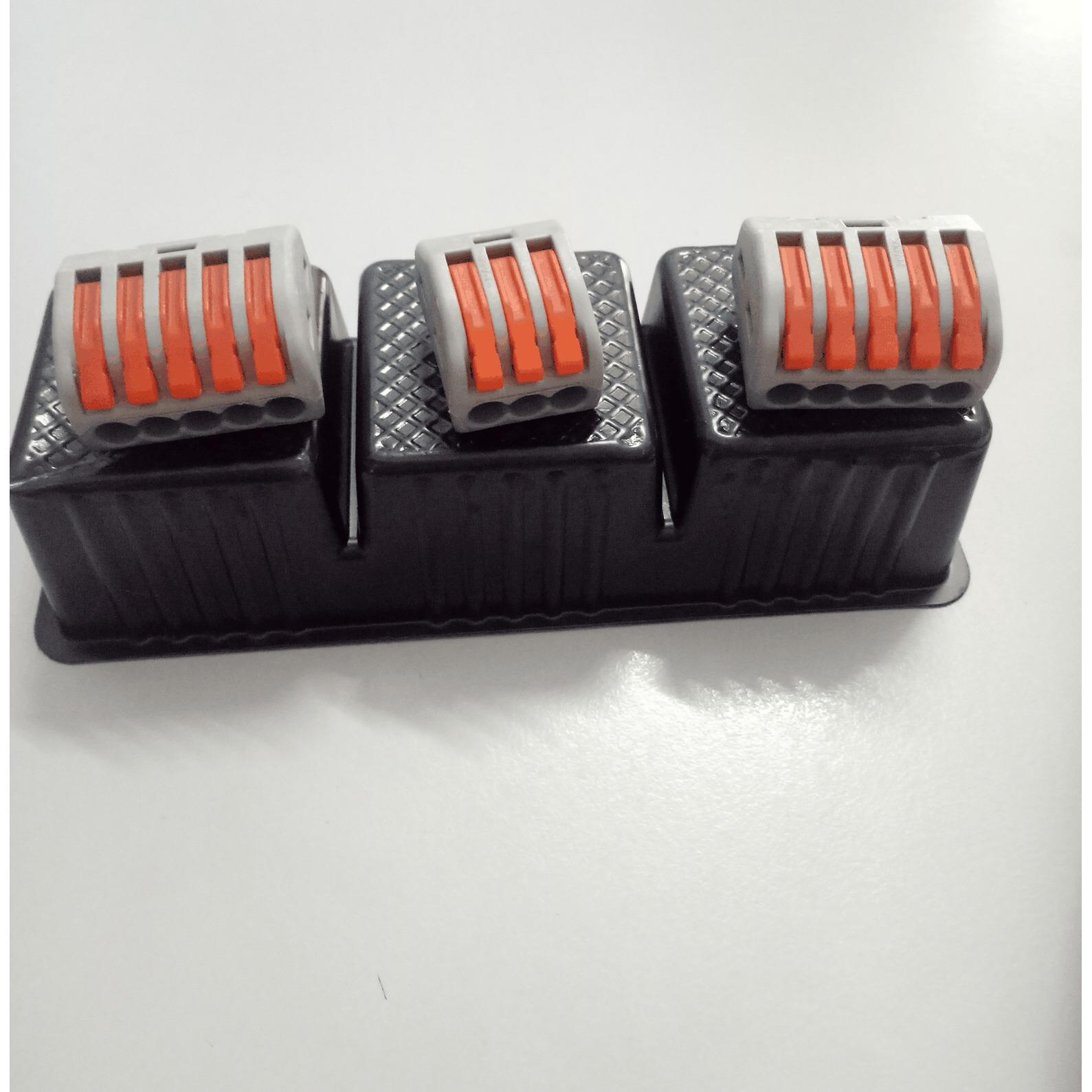 10 chiếc Cút nối dây điện nhanh KV774 - 3 cổng