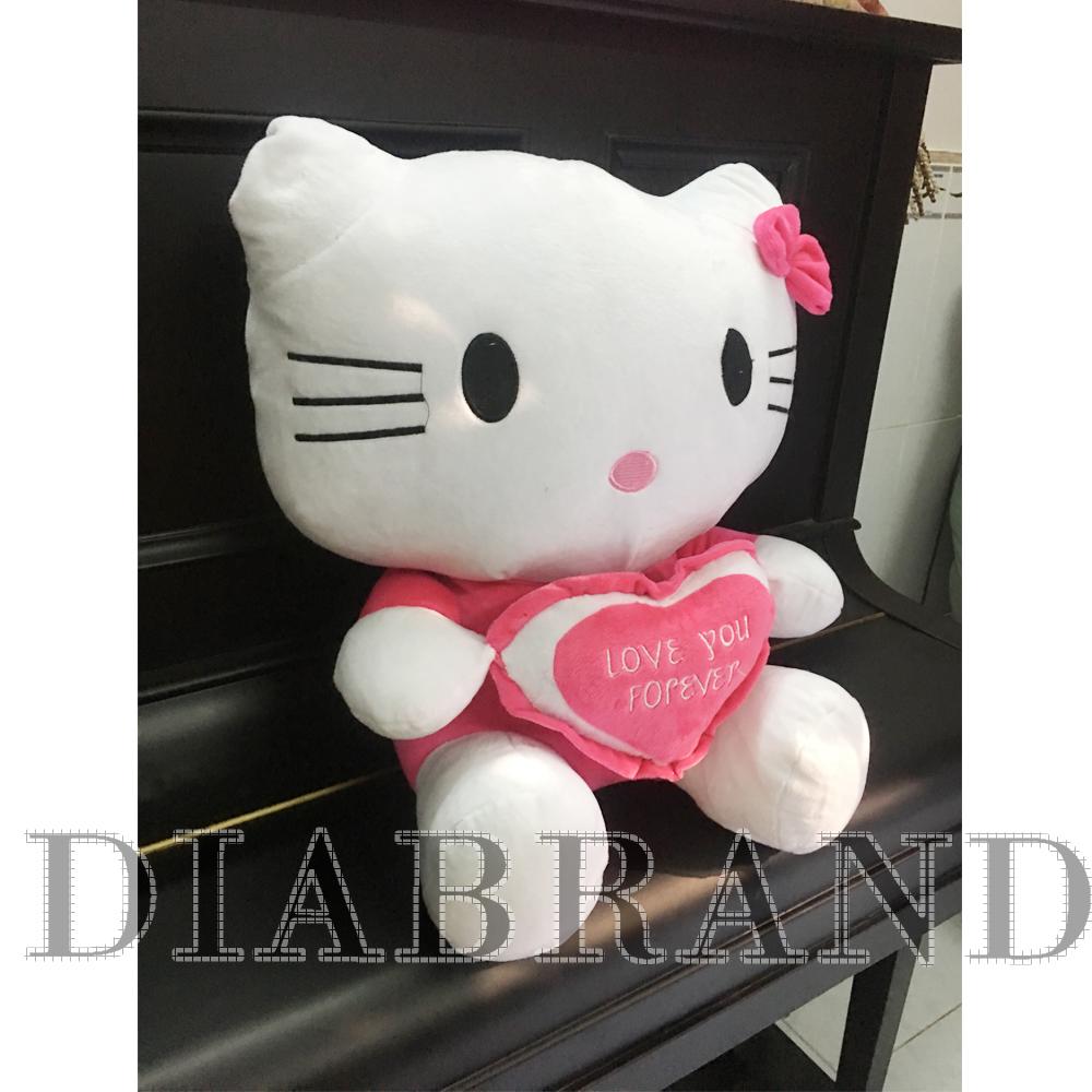 [HCM]Thú nhồi bông hình Kitty ôm tim Diabrand
