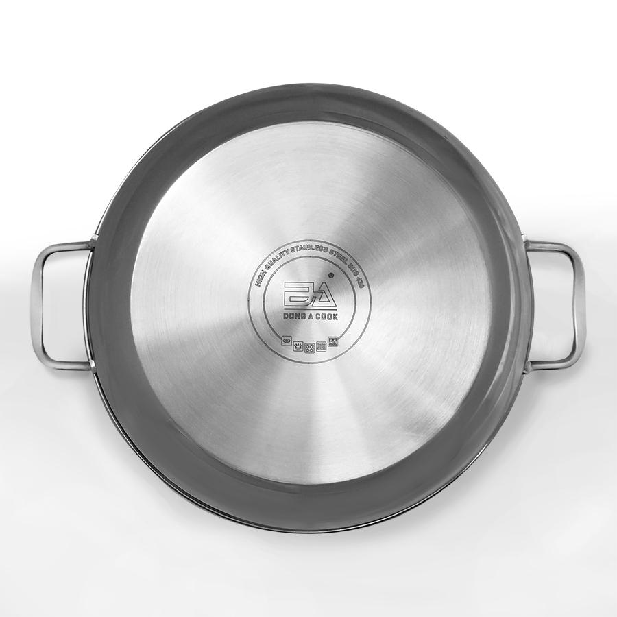 Bộ 3 nồi inox 3 đáy nắp inox Dong A Cook