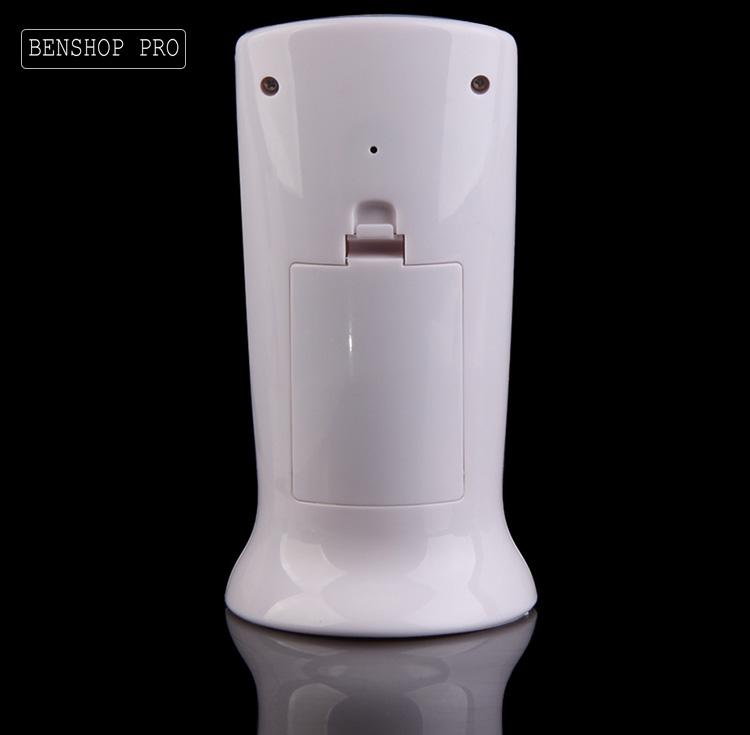 Đồng hồ nhiệt kế để bàn có Led Square Clock DS-510