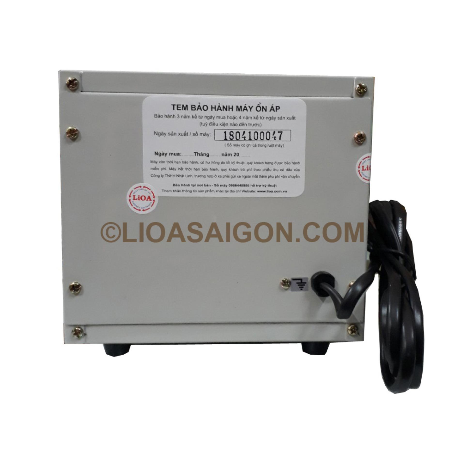 Ổn áp LIOA 1P SH-1KVA - SH-1000