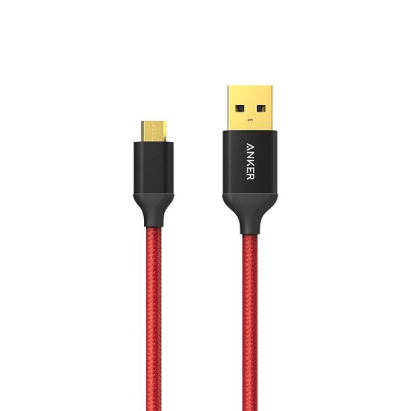 [HCM]Cáp Micro USB Anker Bọc Nylon - Dài 0.9m