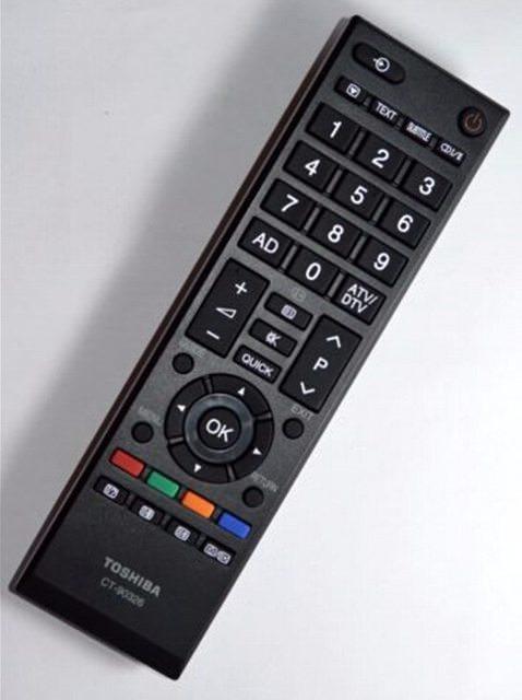 Điều khiển tivi toshiba smart 90436 (đen)
