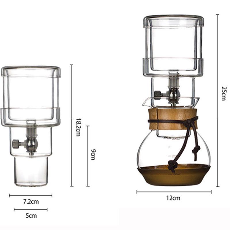 Bộ pha cafe bằng đá lạnh (Cold brew coffee) 5 cup