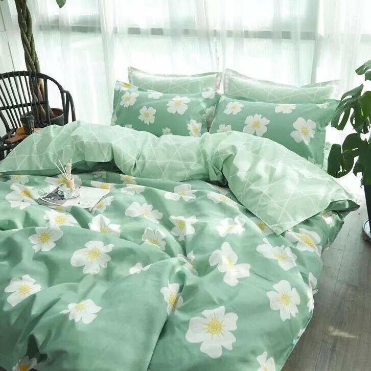 BỘ CHĂN GA GỐI MAI TRẮNG + RUỘT CHĂN HÈ.