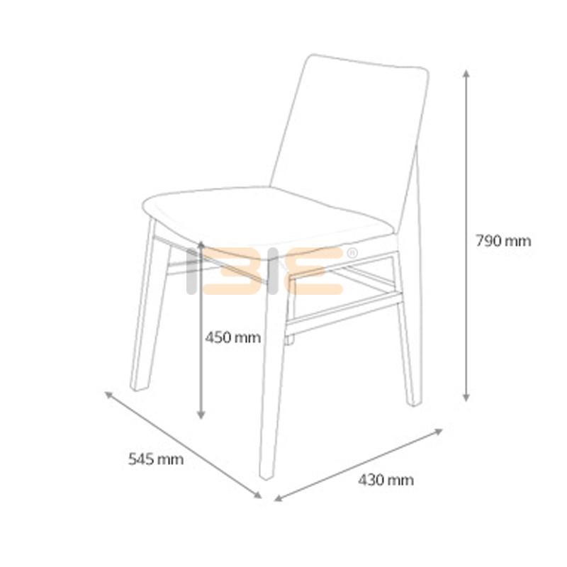 Ghế Zodax gỗ tự nhiên