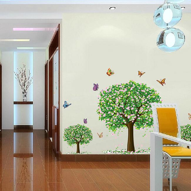 Decal Dán Tường Hoa Táo