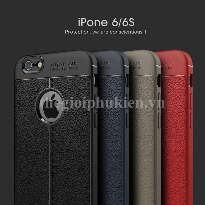 Ốp lưng dẻo thời trang giả da cao cấp cho iphone 6 Plus / 6S Plus