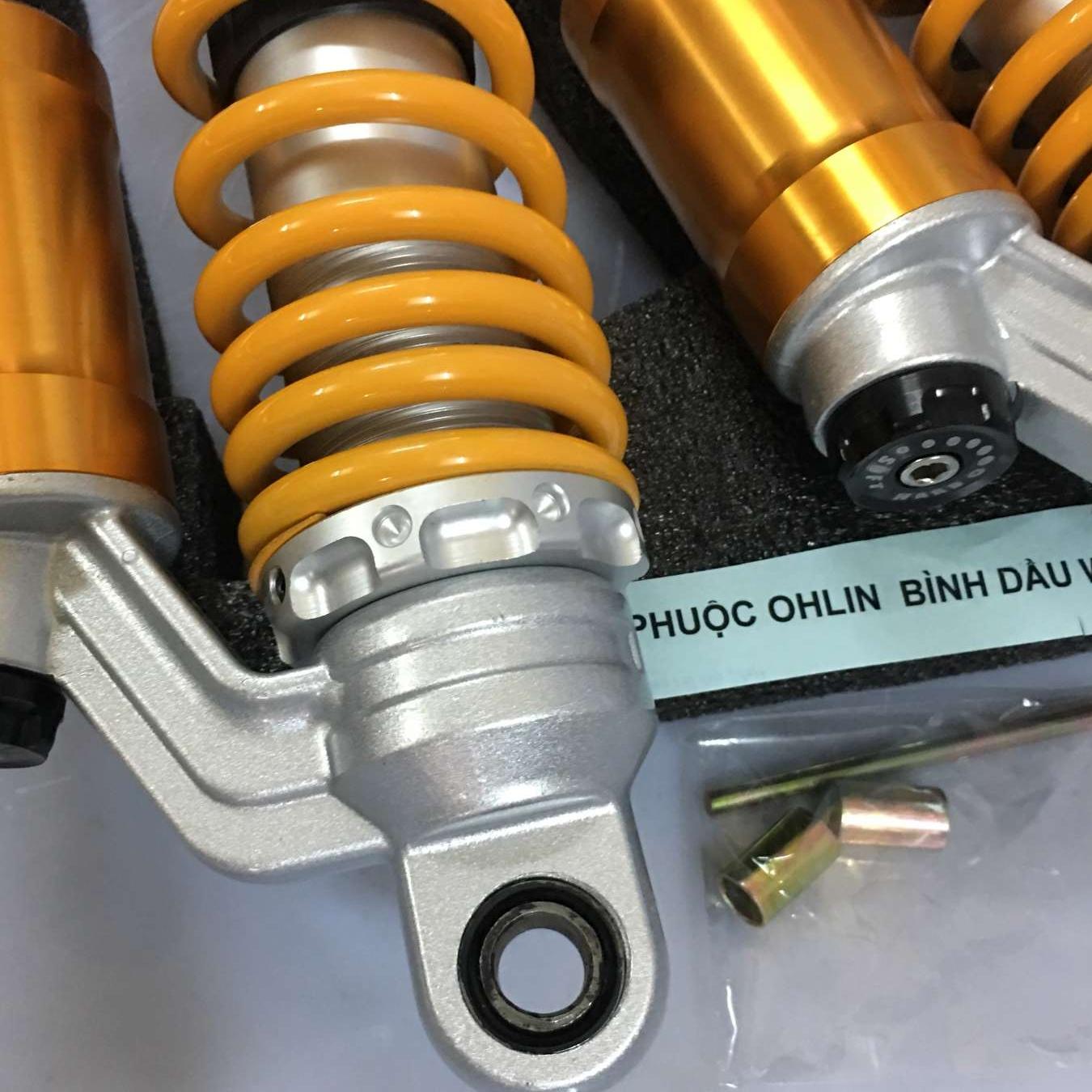 [HCM]Phuộc sau ohline w có bình dầu .