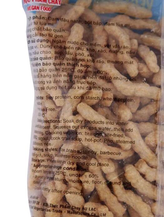 Bóng Cá Chay Âu Lạc Túi 100G