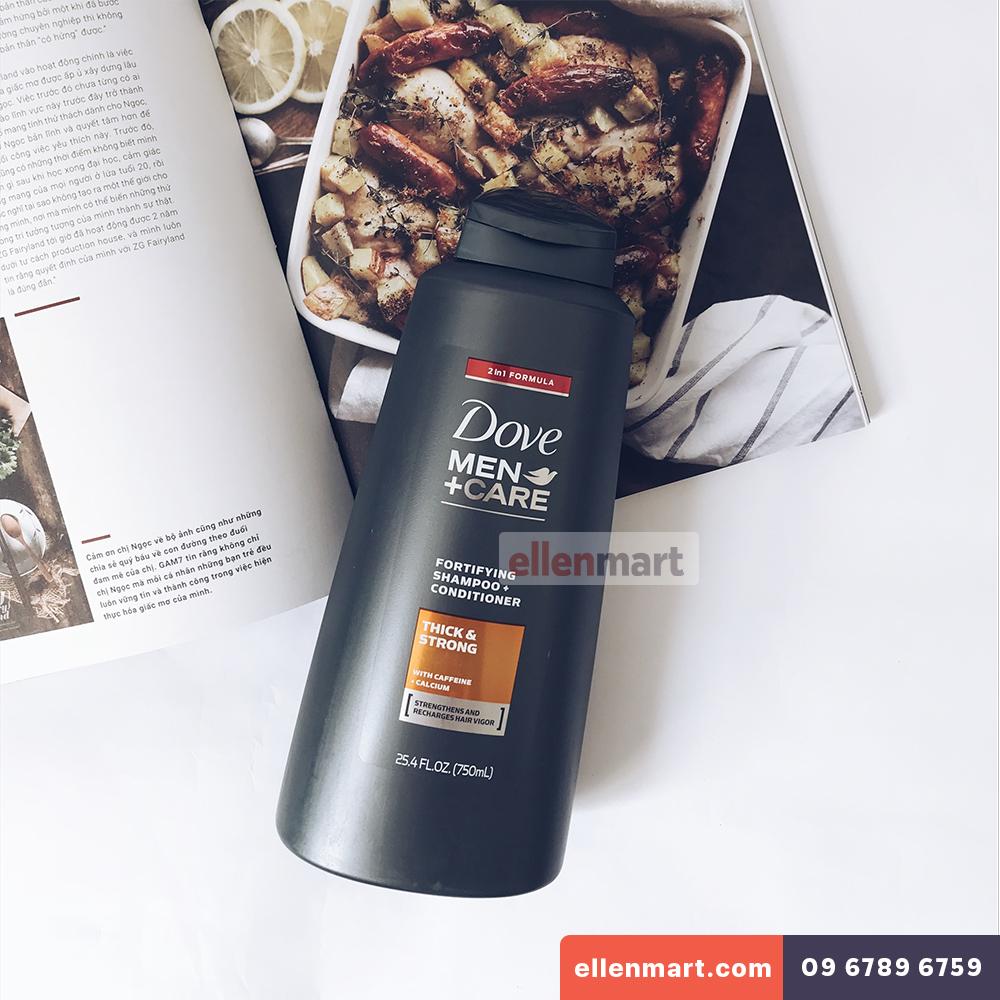 Gội Xả trị gàu Dove Men Care 750ml
