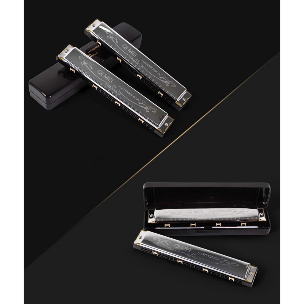 KÈN HARMONICA QI MEI 24 LỖ CAO CẤP